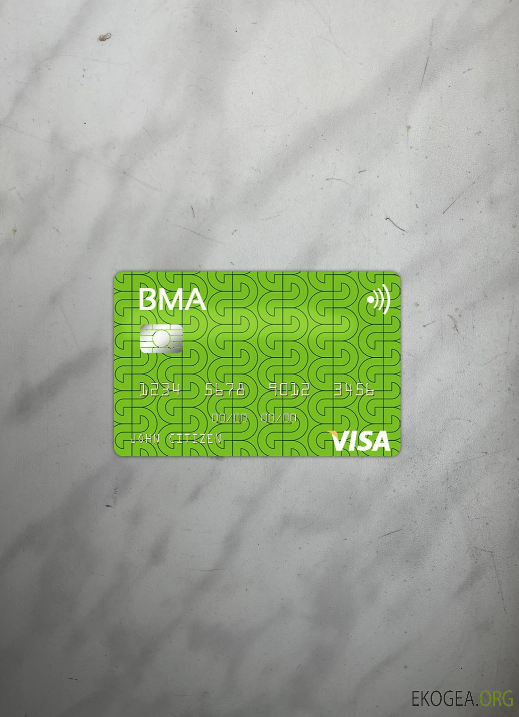 Afghanistan Bank Millie carte visa afghane photolook , avant